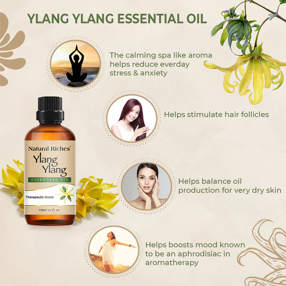 Ylang Ylang Essential Oil 4fl oz